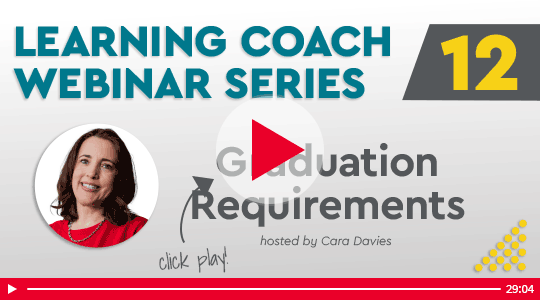 Learning Coach Webinar 12 - High School Graduation Requirements